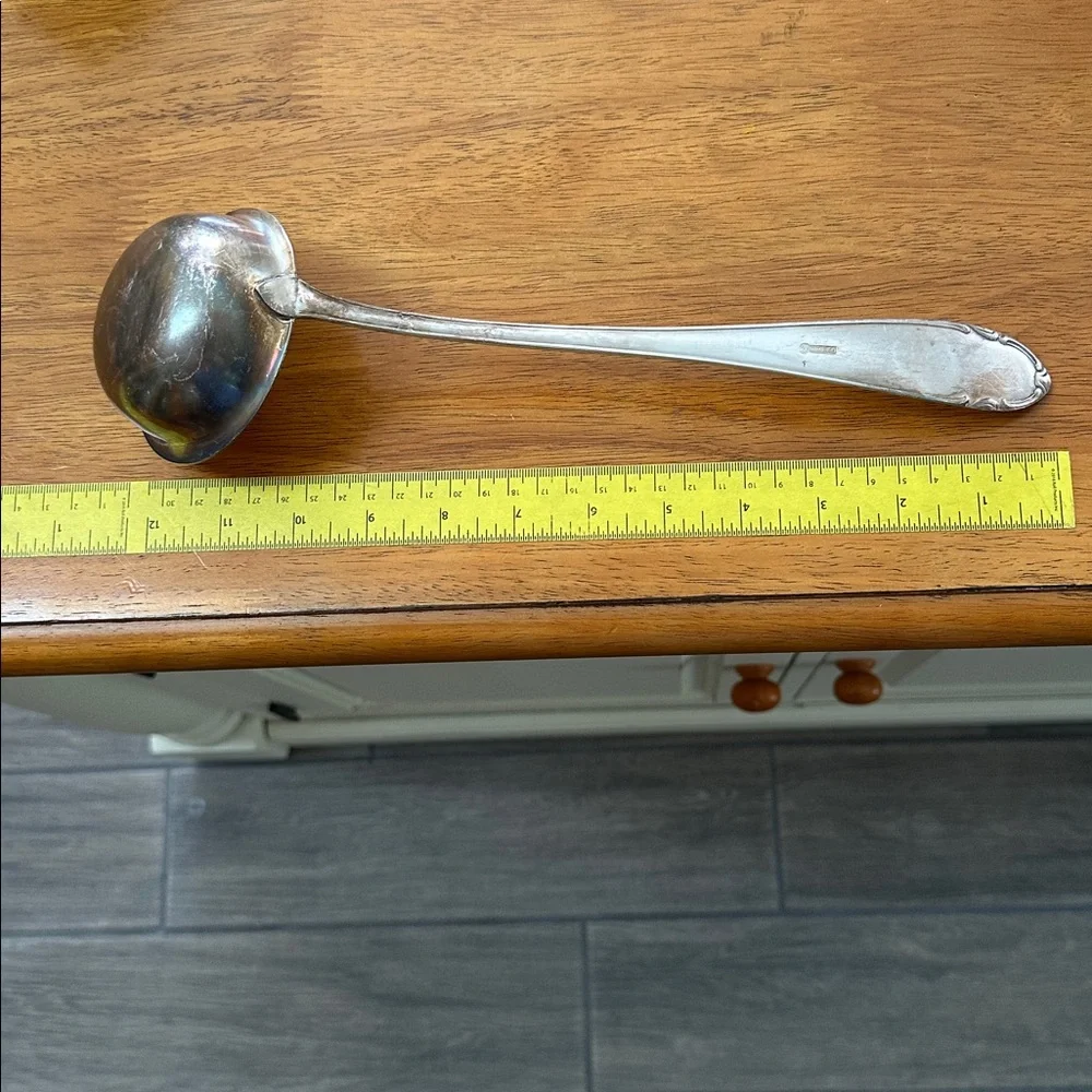 BMF 90 German Silver Plated Soup or Punch Ladle. No Monogram